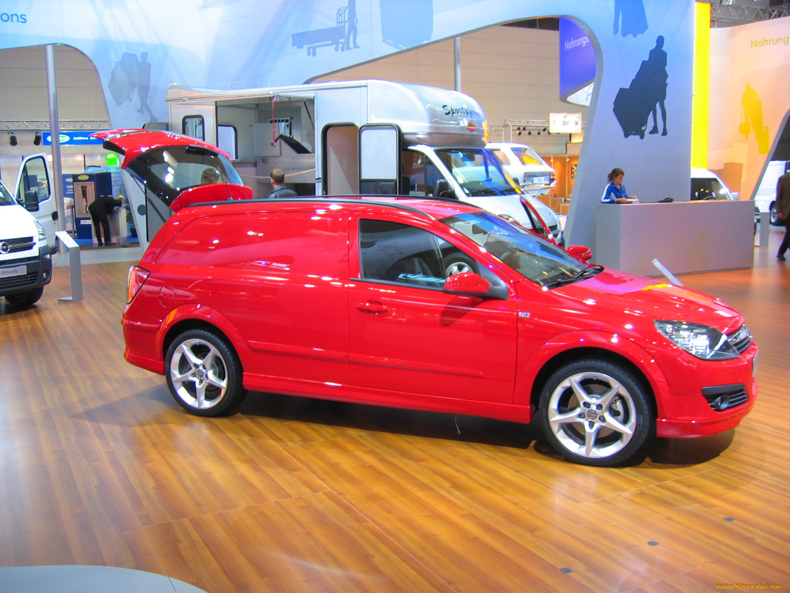 opel, astra, van, 